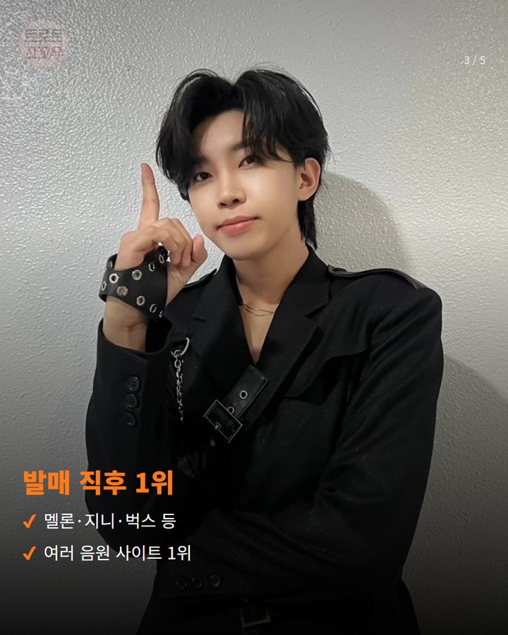 발매 직후 1위 — 멜론·지니·벅스 등 여러 음원 사이트 1위 (임영웅 '또또', 자작곡과 100만 관객이 만든 노래 3번째 카드)