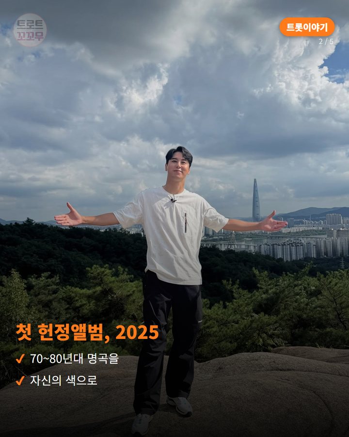 첫 헌정앨범, 2025 — 70~80년대 명곡을 자신의 색으로 (장민호 '한계령', 7080 명곡을 다시 부른 첫 헌정앨범 2번째 카드)