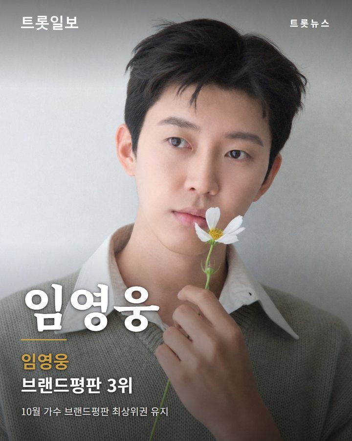 임영웅, 10월 브랜드평판 최상위권…소통 경쟁력 입증 카드뉴스 표지